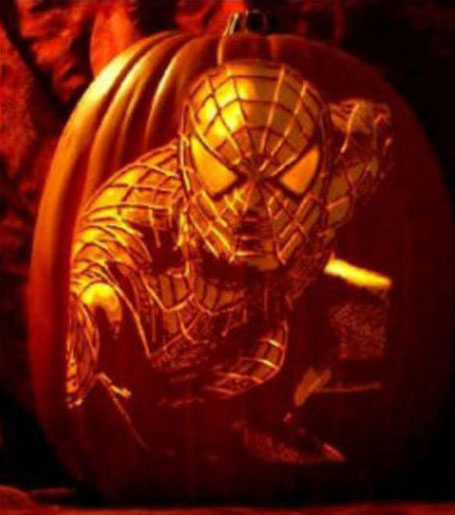 Citrouille Spiderman | Le Blog De Classics : Vidéos Insolites, Musique Et  Technologies