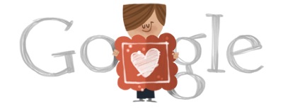 doodle Google st Valentin