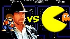 Chuck Norris vs Pacman