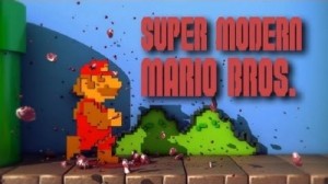 super modern Mario