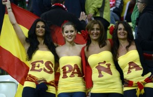 Supportrices espagnoles sexy