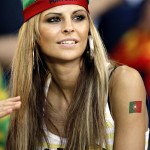 Supportrice portugaise sexy
