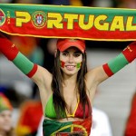 Supportrice portugaise sexy