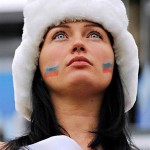 Supportrice russe sexy