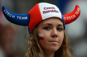 Supportrice Tchèque Euro 2012
