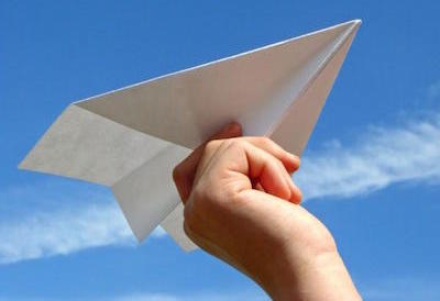 avion en papier