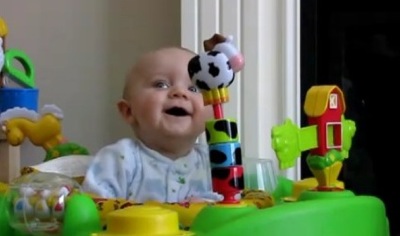 maman se mouche, bébé a peur