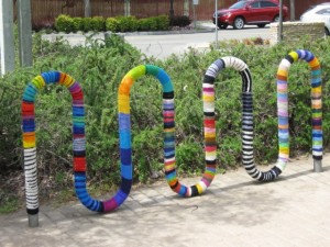 Urban knitting tuyaux